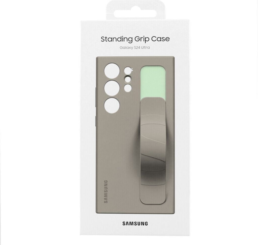 Samsung Standing Grip Case Taupe, Cover, Samsung, Galaxy Produktbild 13