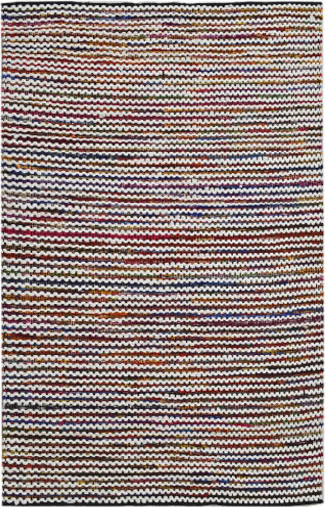 Tapis Calgary 5012 Blanc et Multicolore 160x230 cm - Style Moderne - 2