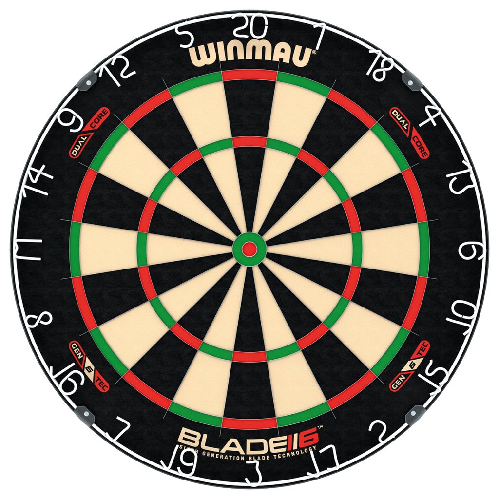 Winmau Blade 6 Dual Core Dartboard Produktbild 