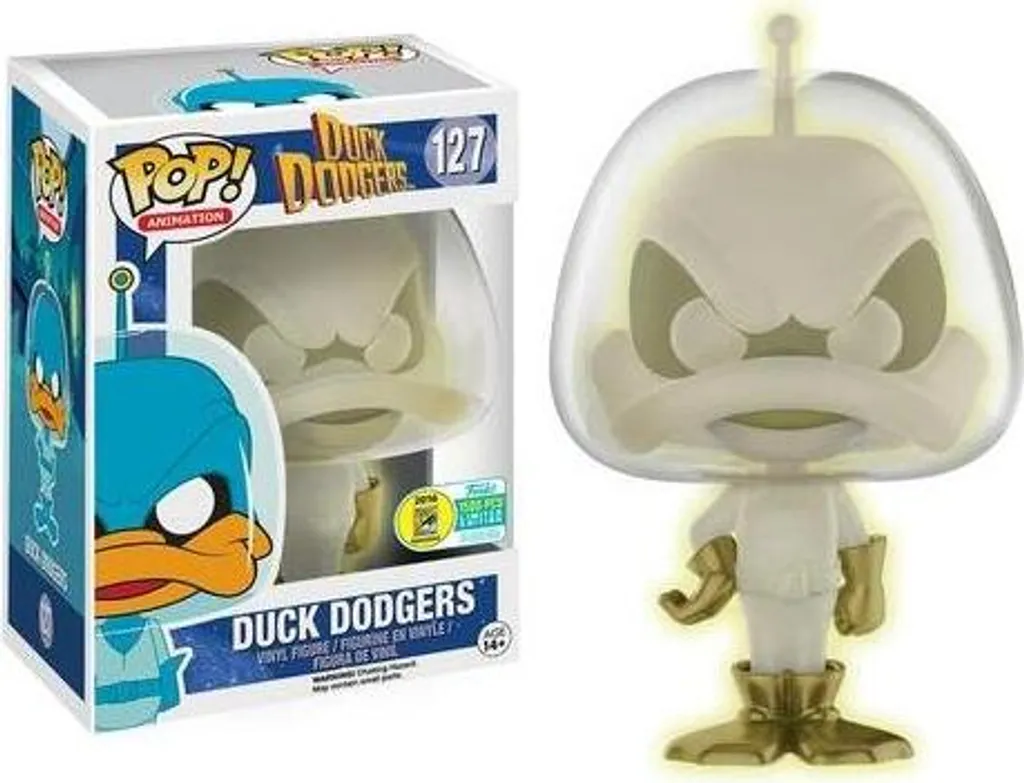Figurine Duck Dodgers 127 pour décoration de bureau et vitrine geek