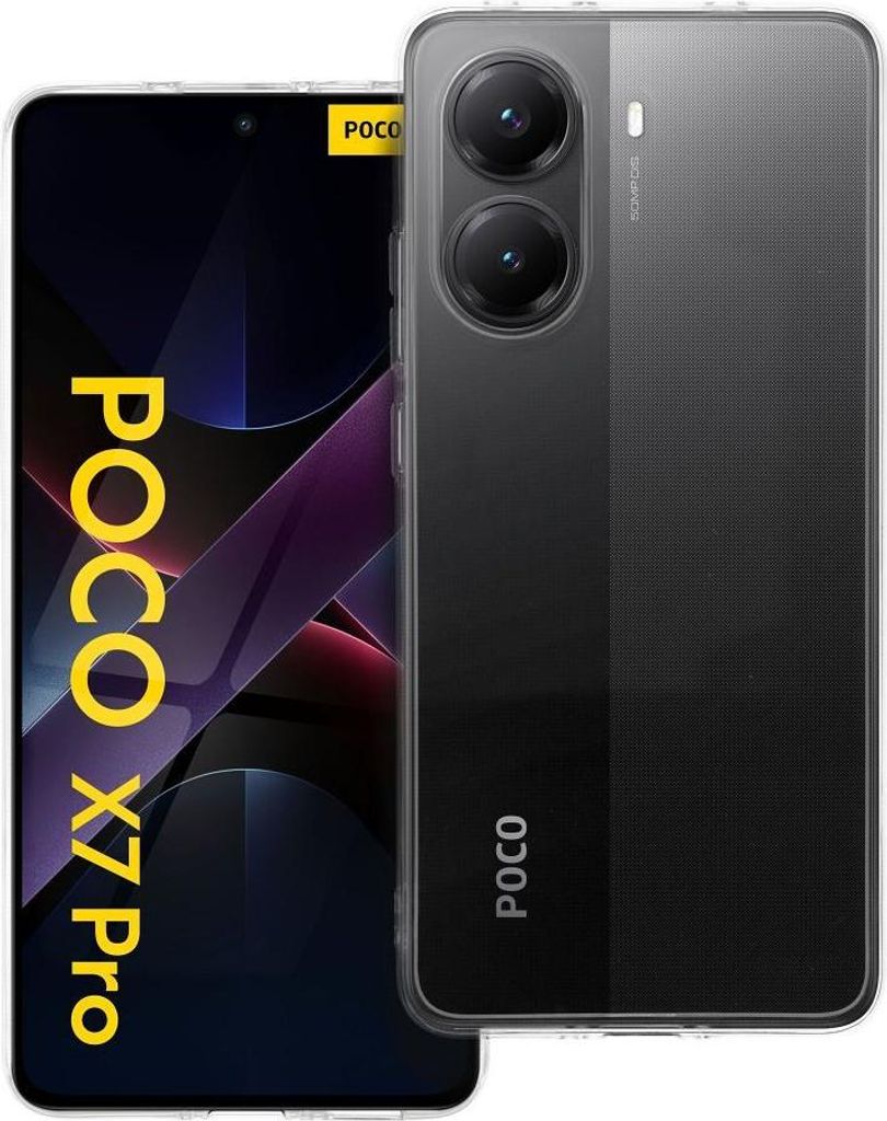 Case passend für Xiaomi Poco X7 PRO Clear Case 2 mm (camera protection) transparent