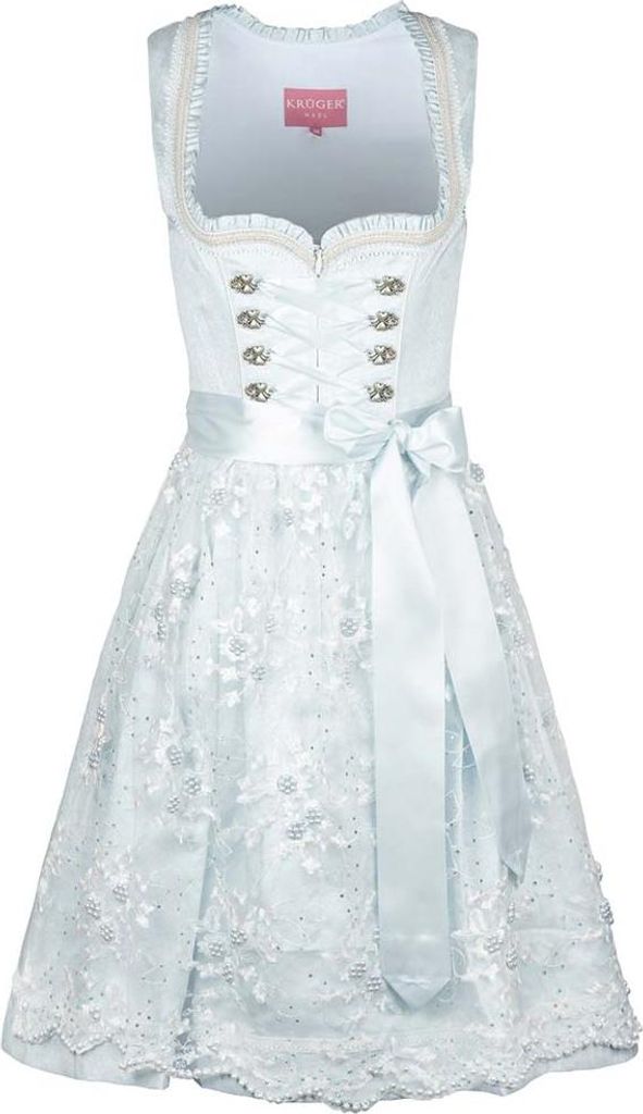 Dirndl Sunny 60er Länge hellblau 42 Produktbild 