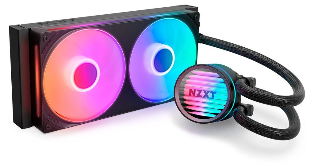 NZXT Kraken Core 240 RGB, Flüssigkeitskühlung, 12 cm, 500 Produktbild 