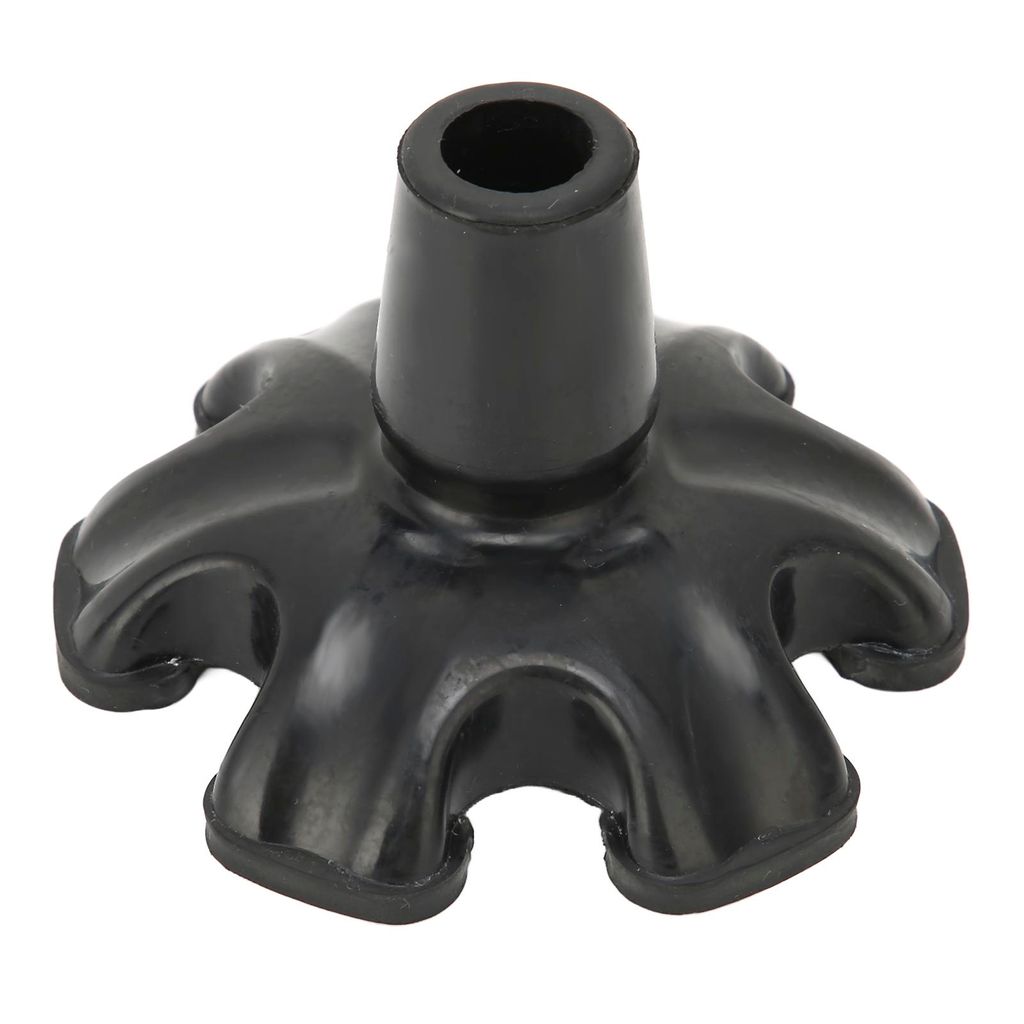 Stockspitzen 6-Säulen-Design, Rutschfest, Gummi, 19mm, für Produktbild 