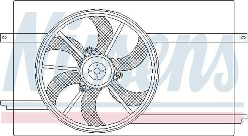 Ventilateur de rechange pour radiateur moteur en cas de surchauffe