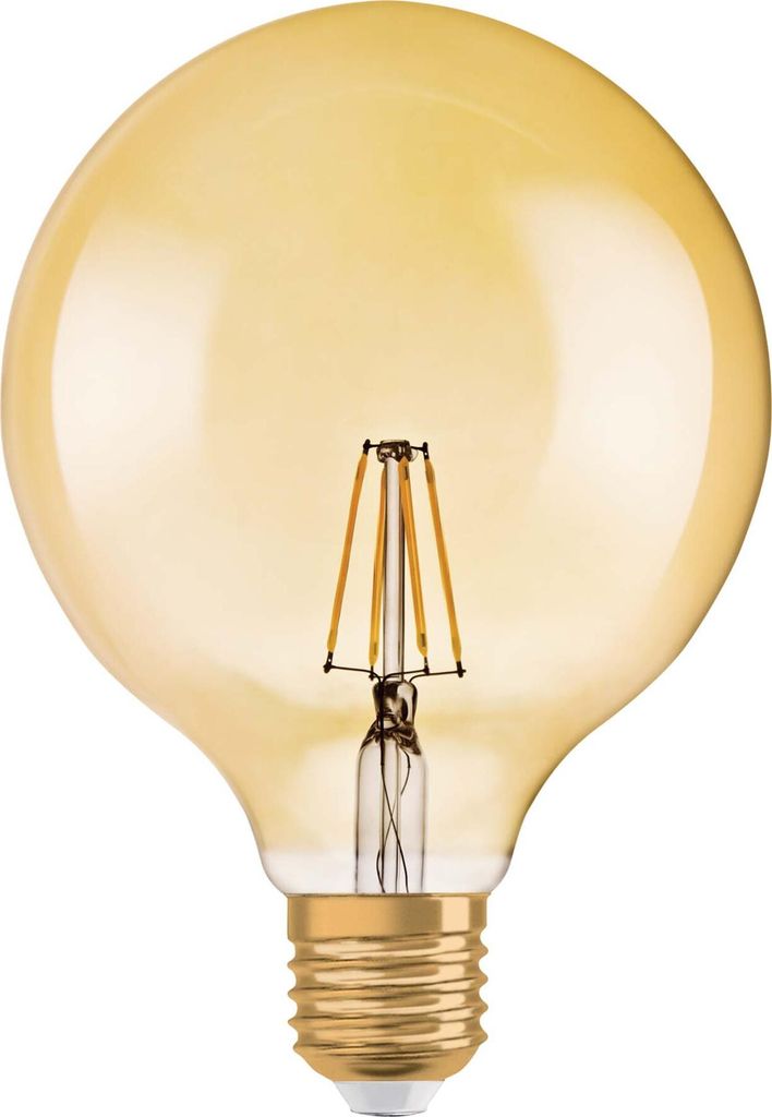 OSRAM Illuminant LED Vint.1906 Gl.125 Gold51 7W/824, 2500K, Obrázok produktu 