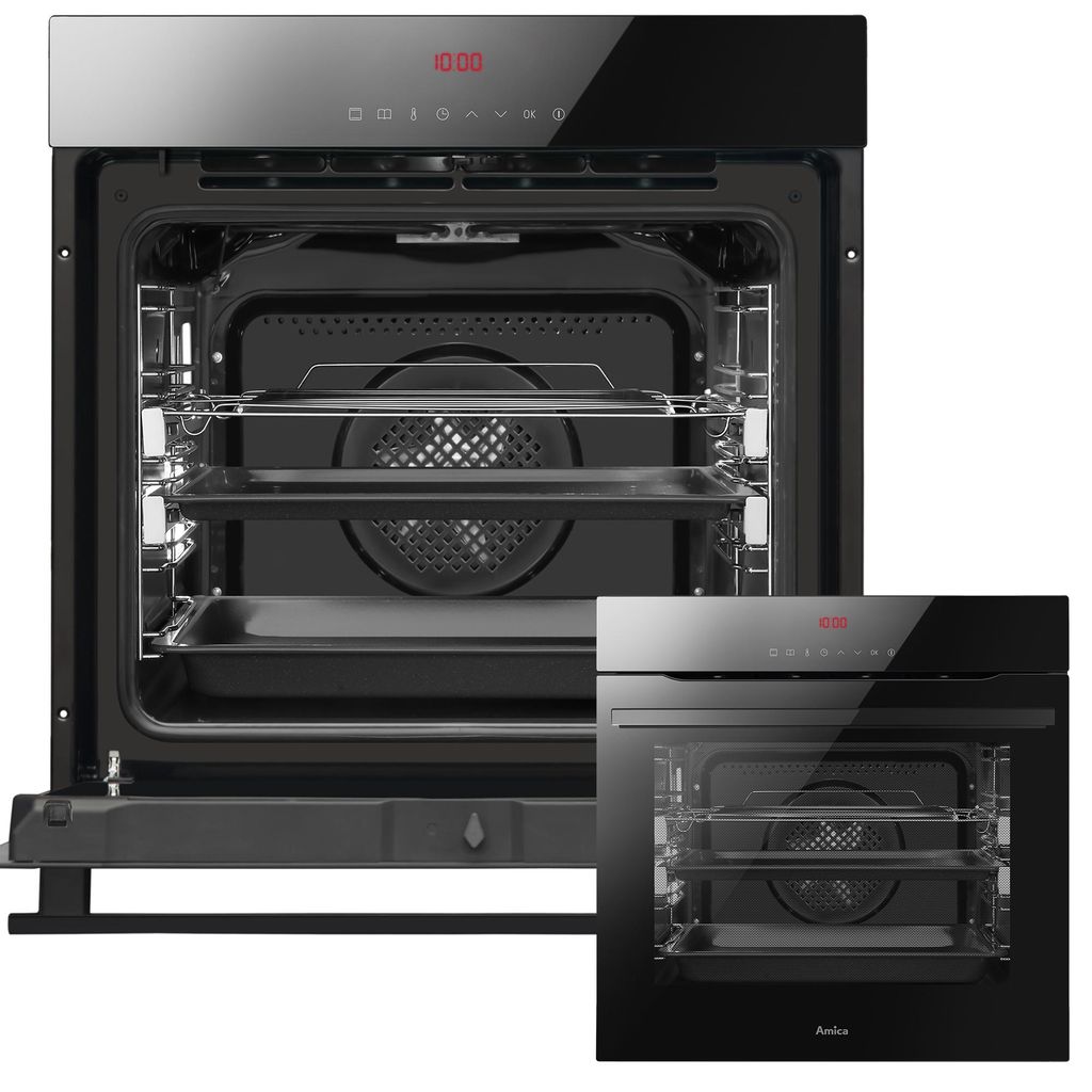 Amica EBPX946610S Einbaubackofen Pyrolyse Octa Timer Produktbild 