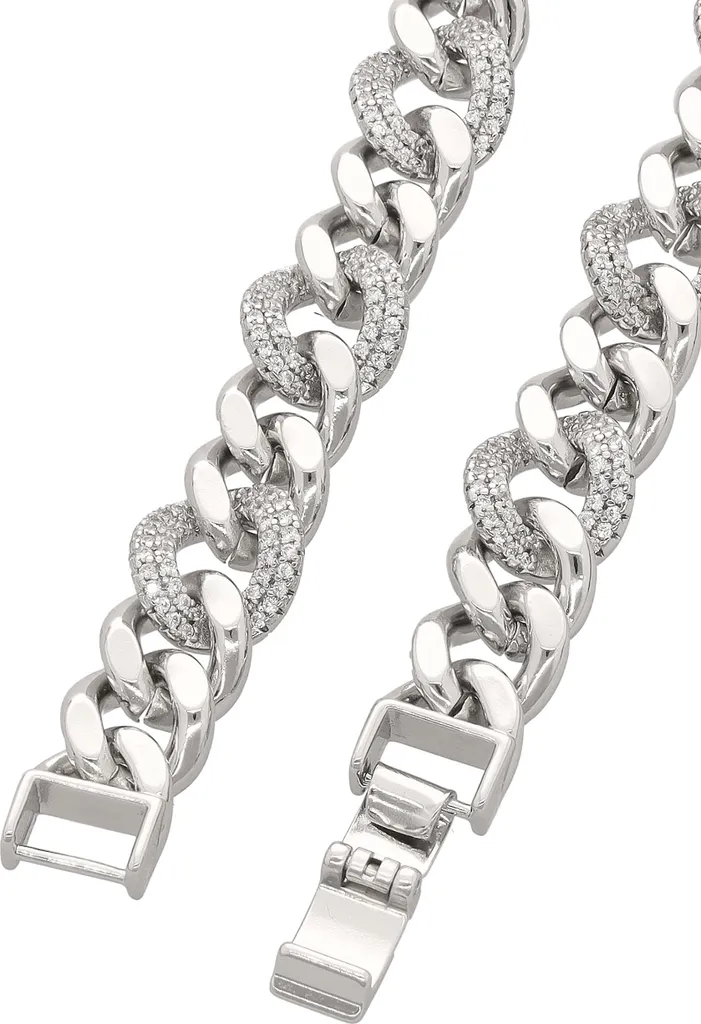 ALEXCRAFT Bracciale Donna Apribile Acciaio Inossidabile Dorato e
