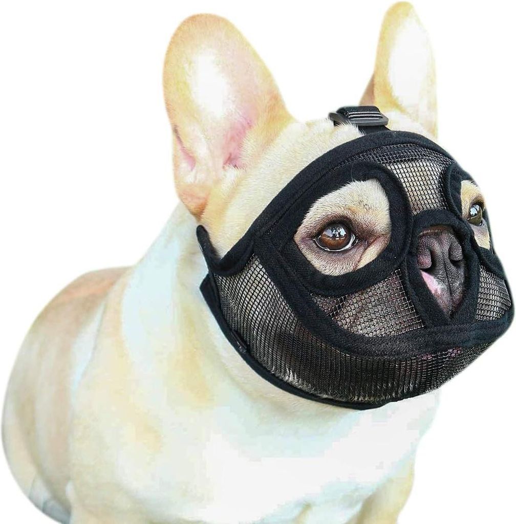M-Mesh Hundemaulkorb für kurze Schnauze, verstellbar, Produktbild 