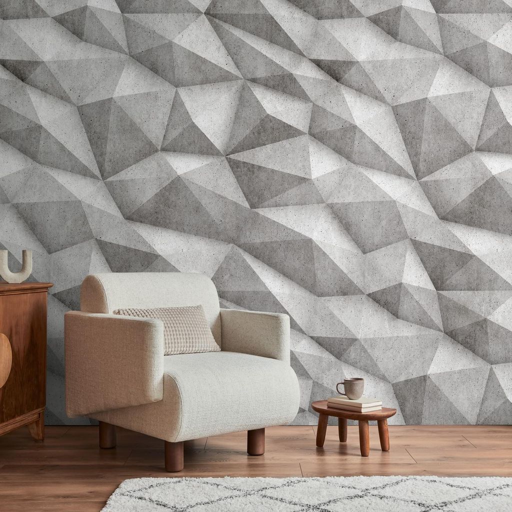 A.S. Creation Livingwalls Fototapete The Wall III 398441 Eine Rolle Ein Motiv 159 x 280 cm Grau