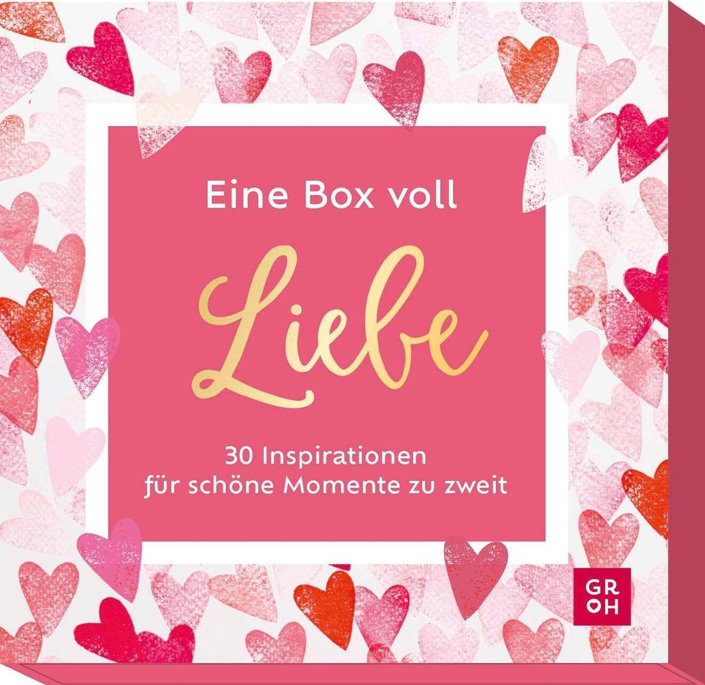 Eine Box voll Liebe: 30 Inspirationen für schöne Momente zu zweit | Kartenbox mit tollen Ideen für Gemeinsam-Zeit für Paare, ideales Geschenk z...