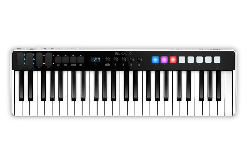 iRig Keys I/O 49 Clavier MIDI pour Enregistrer sans Encombrer votre Bureau