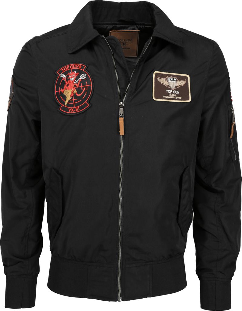 Top Gun Nylonjacke TG20193037 Herren black XXL