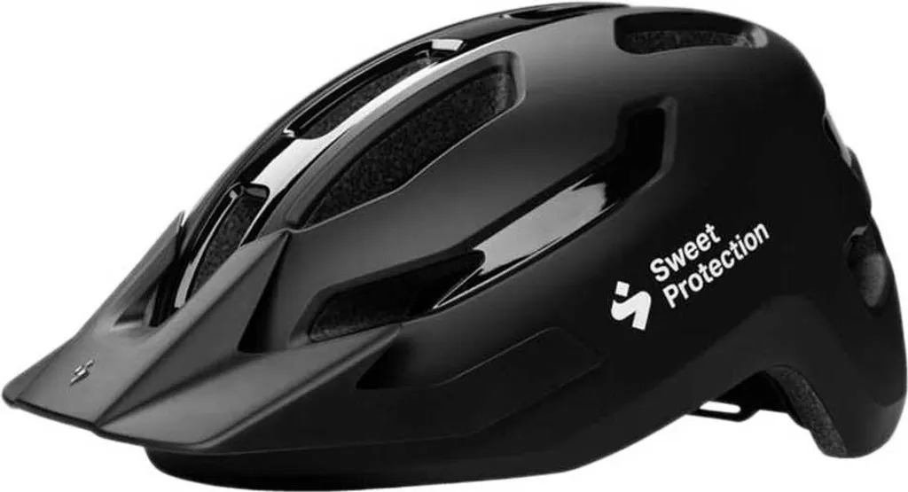 Casque VTT Sweet Protection Ripper Jr Noir 48-53 cm pour Jeunes Cyclistes