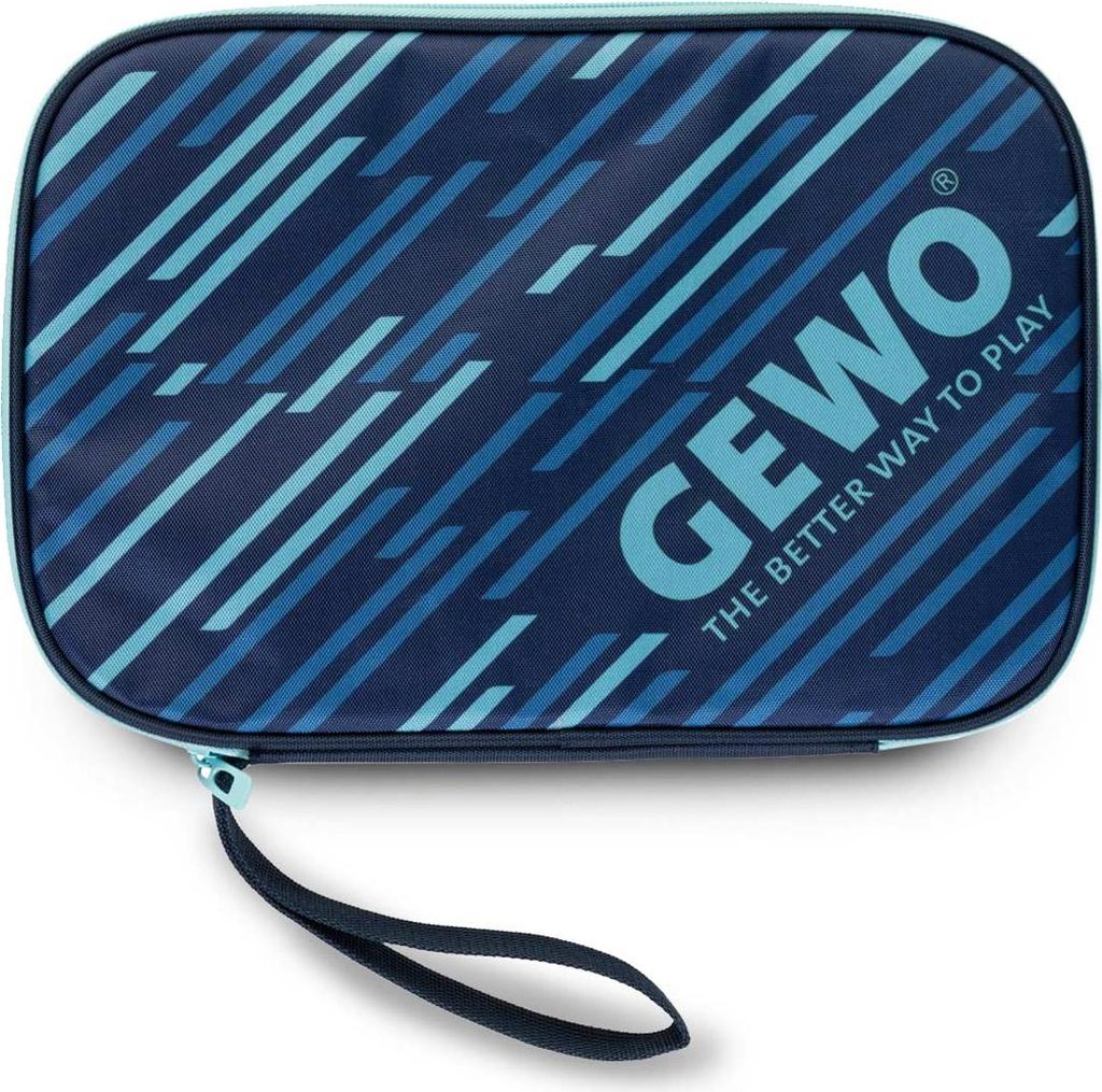 GEWO Tischtennisschlägerhülle Stripes navy/sky