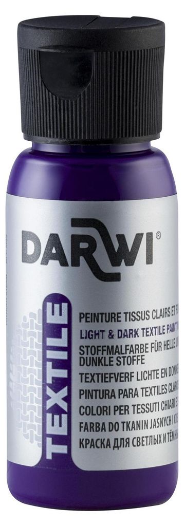 Darwi DA0100050900C Stofffarbe Violet 50 ml 1 stk
