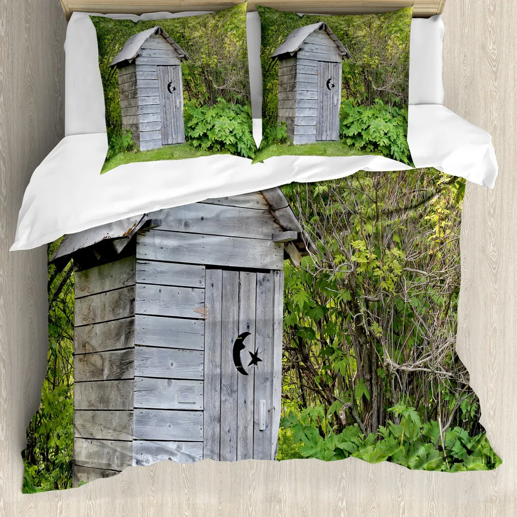 Offerta Copripiumino ABAKUHAUS 155x220 Antiacaro Foresta - Prezzo Top