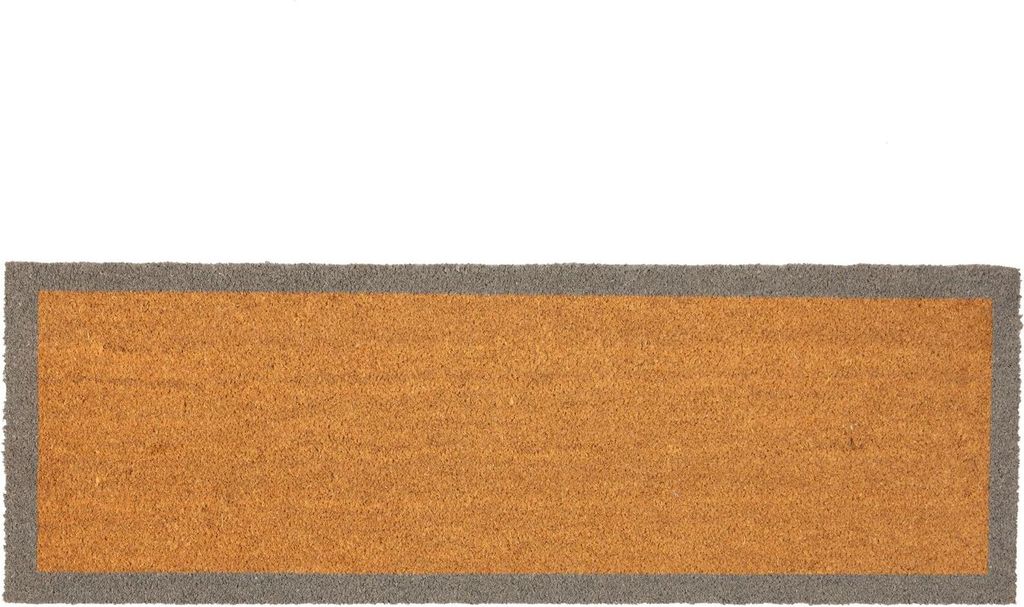 Nicola Spring Kokosfaser-Doppeltürmatte – 120 x 40 cm – Produktbild 