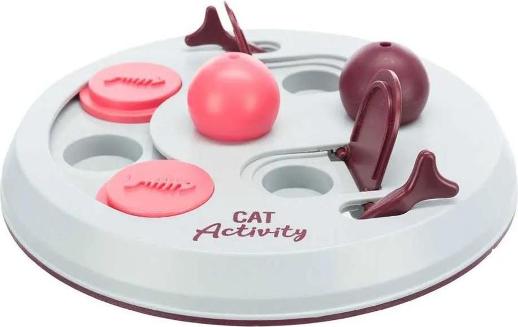 Gioco del gatto a fogli mobili ø 23 cm grigio Immagine del prodotto 