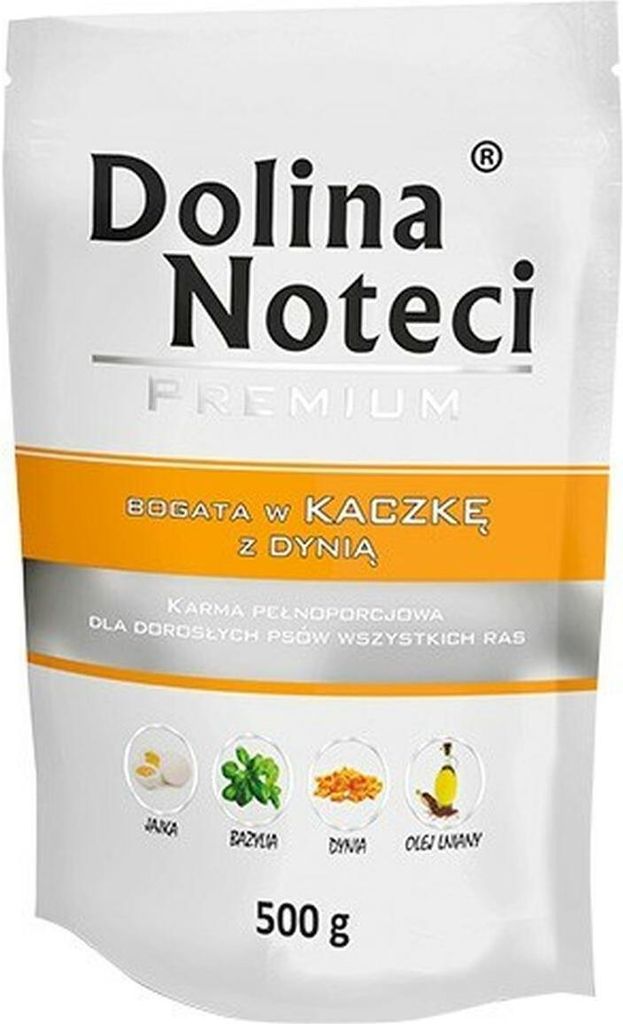 Dolina Noteci Premium Nassfutter Rind Ente Kürbis Schwein 500 L 500 g