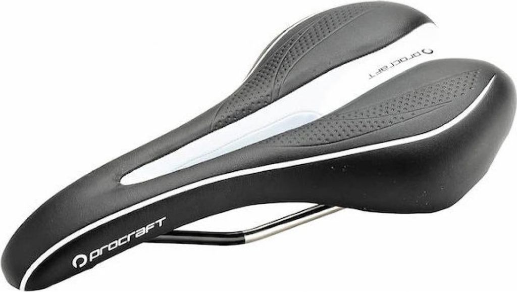Procraft Sattel Sport Hollow 270 x 150 mm schwarz/weiß - sportlicher Komfort ...