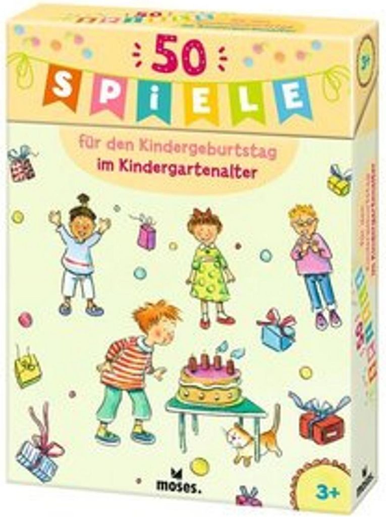 50 Spiele für den Kindergeburtstag im Kindergartenalter Produktbild 