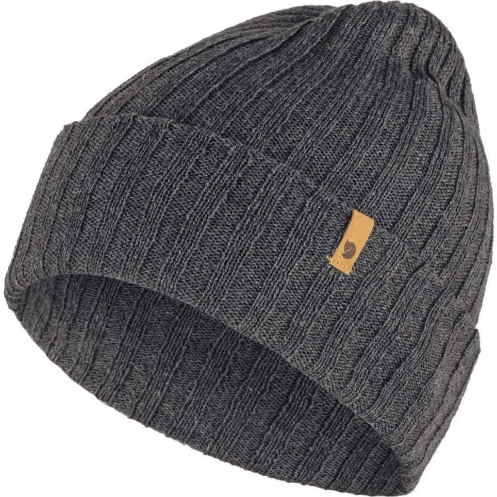Cappello Lana Fjällräven Byron Thin - Grigio Graphite 031 per Outdoor