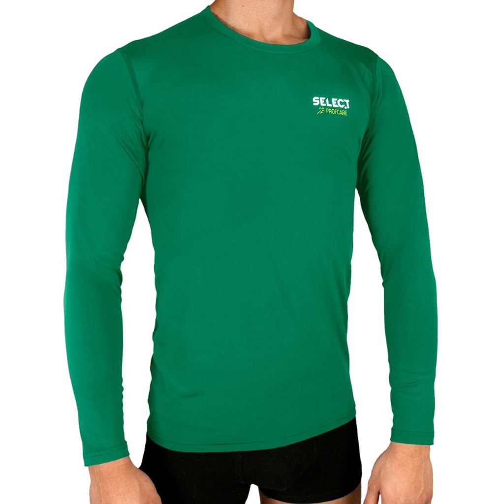 SELECT KOMPRESSIONSSHIRT L/S 6901 grün XXL