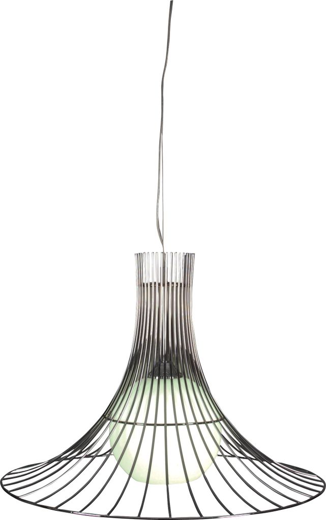 Näve 6010642 Metall-Pendel ; Farbe: Chrom / Weiß