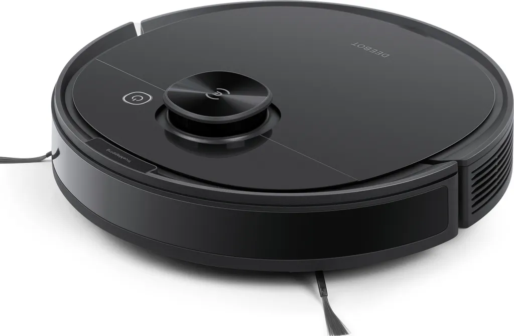 Aspirateur Robot DEEBOT N8 Noir Idéal pour Maison avec Tapis et Animaux