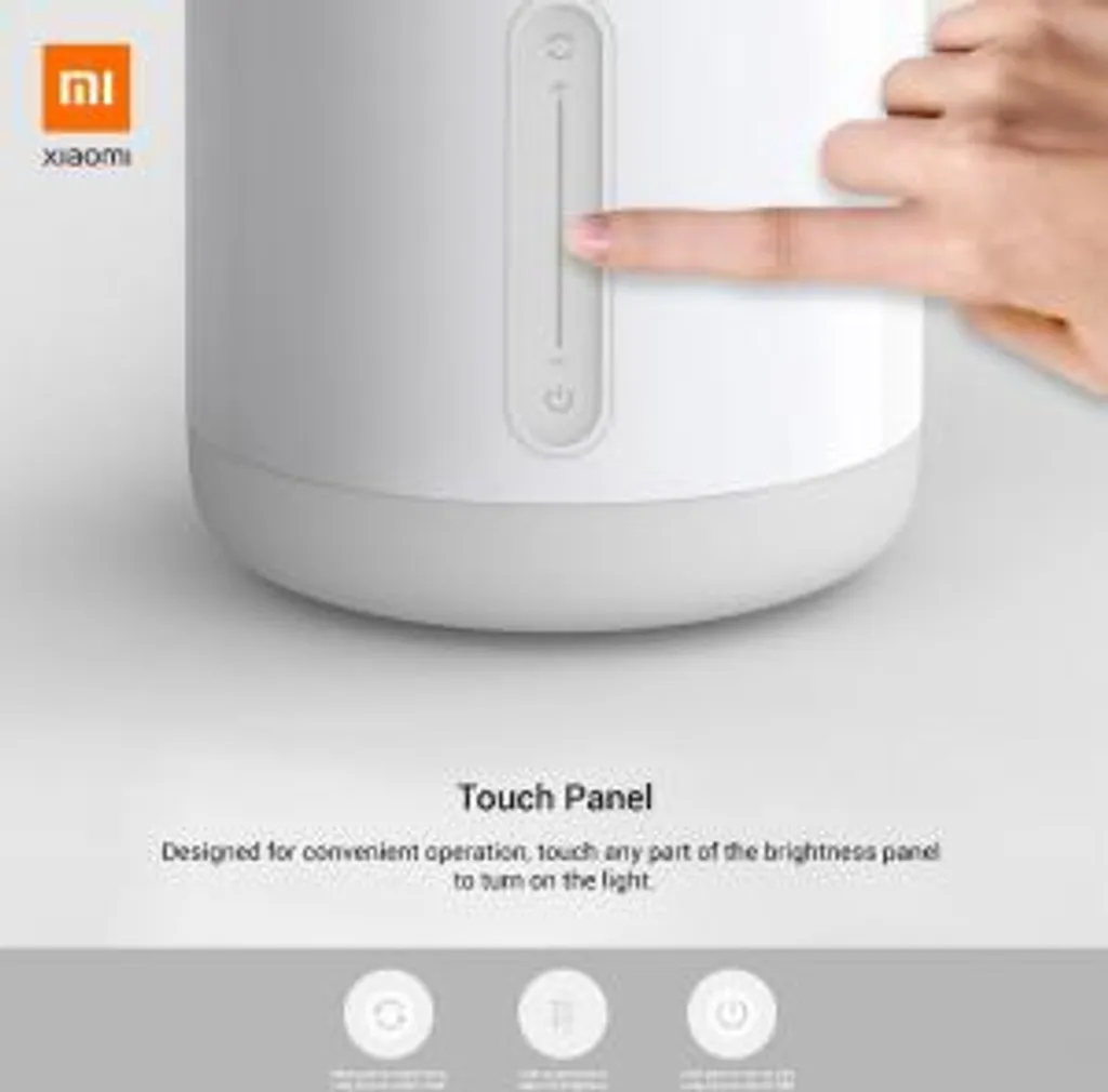 Xiaomi Mi Bedside Lamp 2 : Lampe LED à Intensité Variable Couleurs - 35