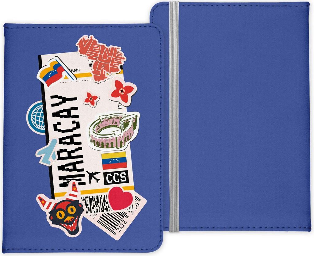 22Feels Maracay Souvenir Reisepasshülle Organizer Reisen Gadgets Venezuela Südamerika Urlaub Kunst-Leder Etui Cover Frauen Männer Kinder