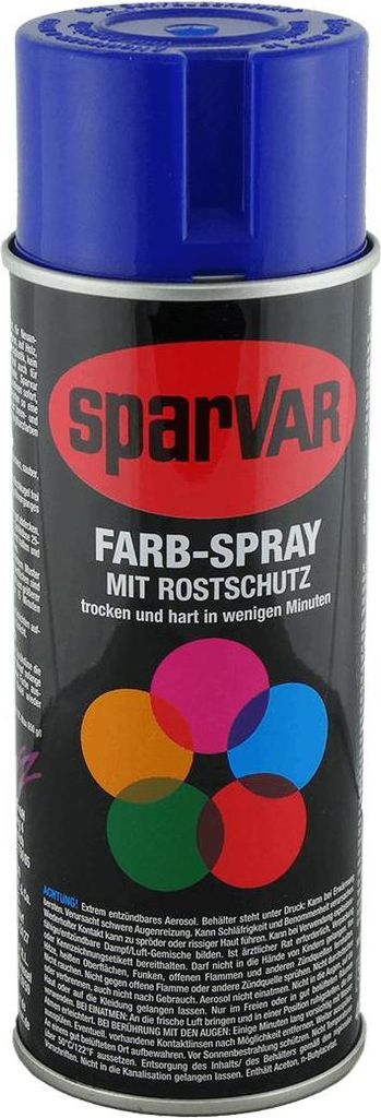 Sparvar Farb-Spray mit Rostschutz      RAL 5002 - Produktbild 
