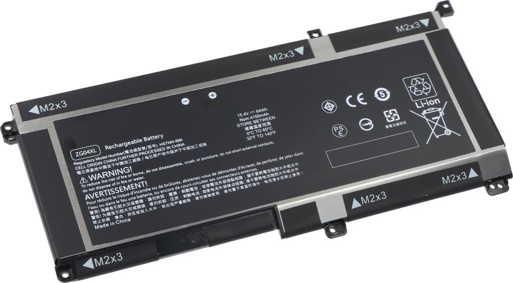 Akku passend für HP EliteBook 1050 G1, Li-Polymer, 15,4V, 4150mAh, 64Wh