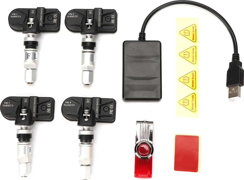 TPMS USB Android avec Capteur Interne : Sécurité et Précision de Route - 3