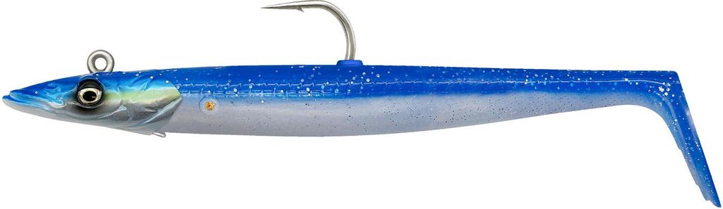 Savage Gear Sandeel V2 Blue Pearl Silver 14 cm 33 g Image du produit 
