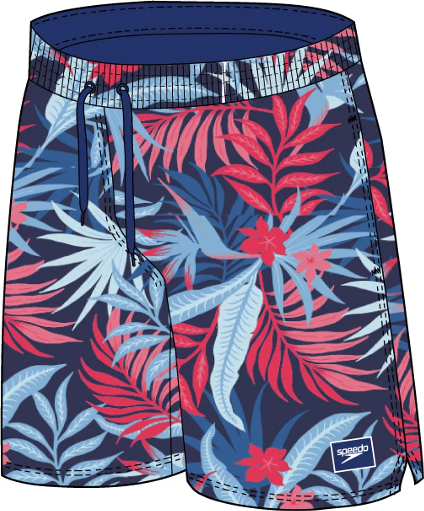 Maillot de bain Speedo Redondo Edge Volley - Séchage Rapide Bleu Marine