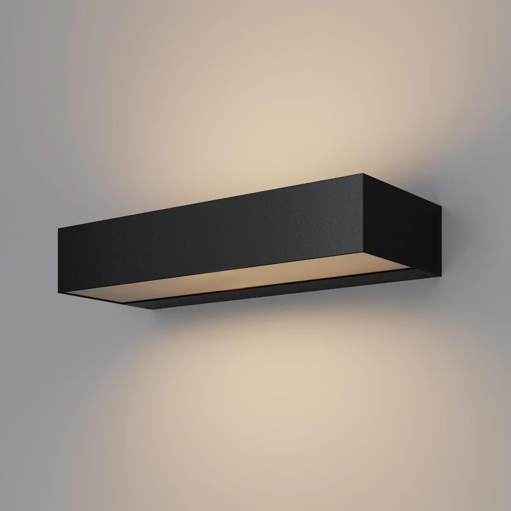 Applique extérieure étanche IP54 Lot Graphit LED 3000K gris graphite - 5