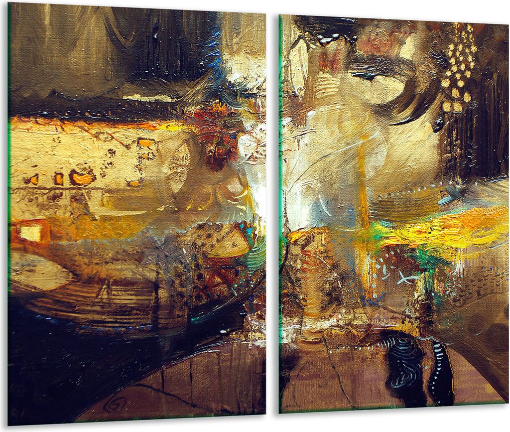 Herdabdeckplatten 2 teilig 30x52 Glaskeramikfeld Abdeckung Glas Stück