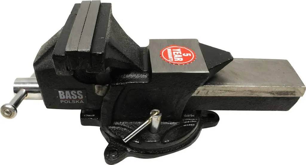 Étau de serrurier pivotant 5" pour travaux de coupe et forge