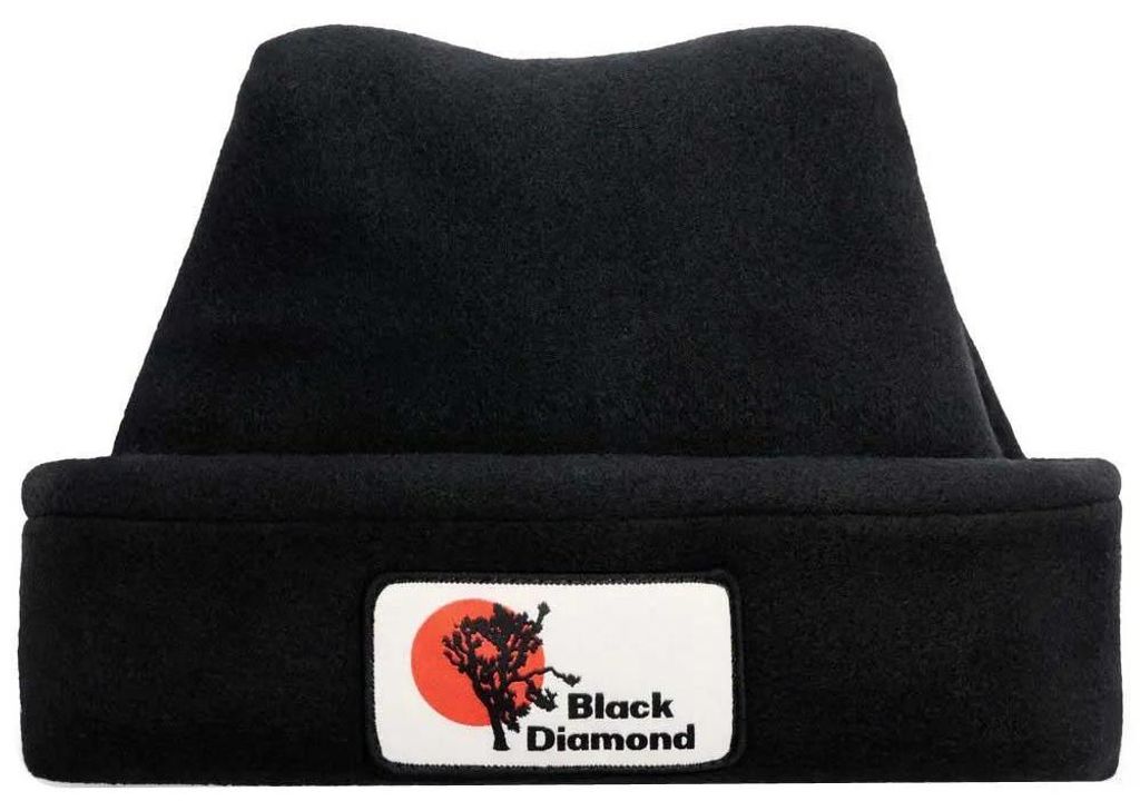 Black Diamond Pointed Fleece Mütze Schwarz Schwarz One Size