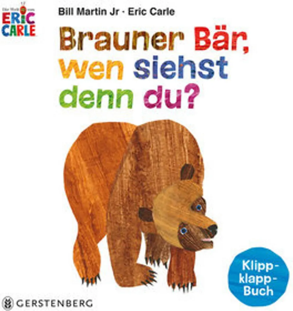 Brauner Bär, wen siehst denn du ? Livre Illustré aux Couleurs Vives