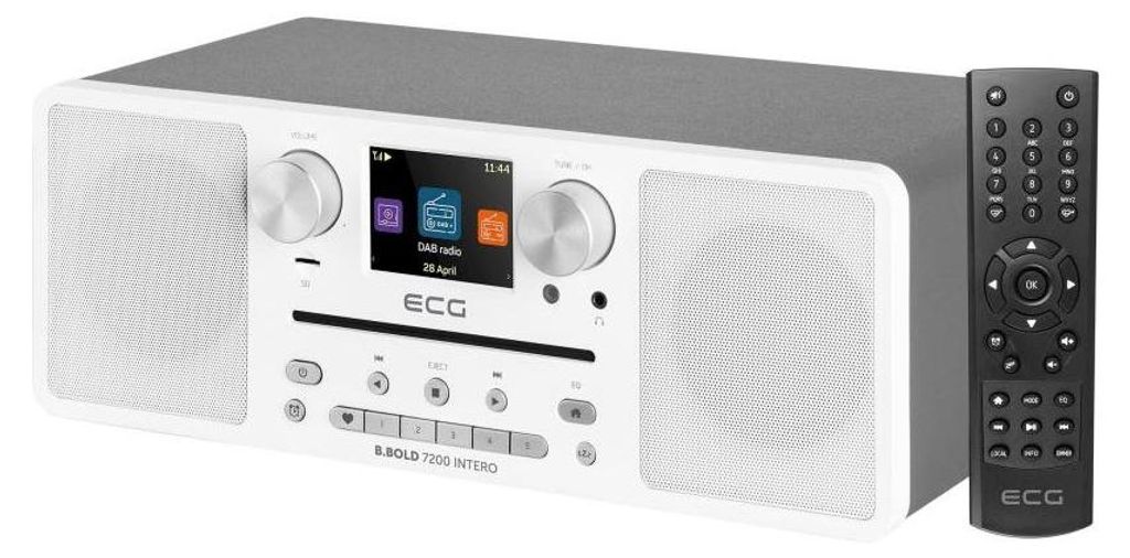 ECG B.BOLD 7200 Entire Black|Radio internetowe| FM | DAB+| Zdjęcie produktu 