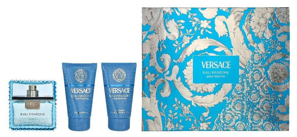 Versace Eau Fraiche Geschenkset Eau de Toilette 50ml/Bath & Produktbild 