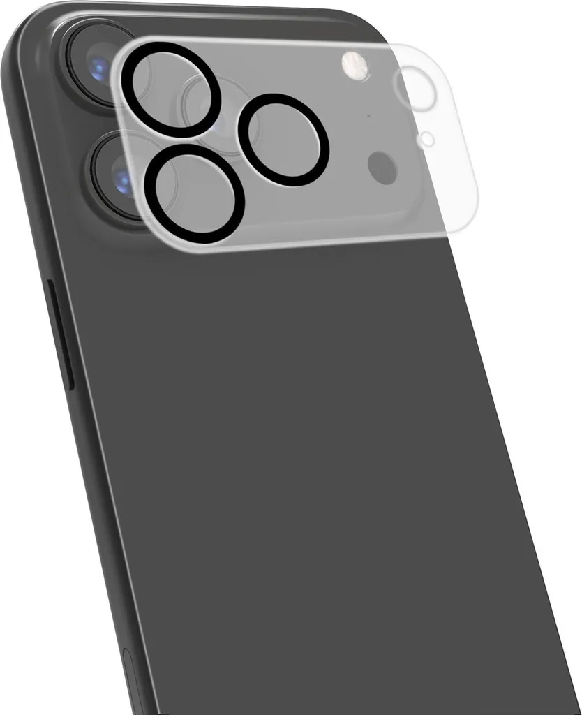 Vetro Protezione Fotocamera iPhone 17 Pro Max | Design Invisibile 9H