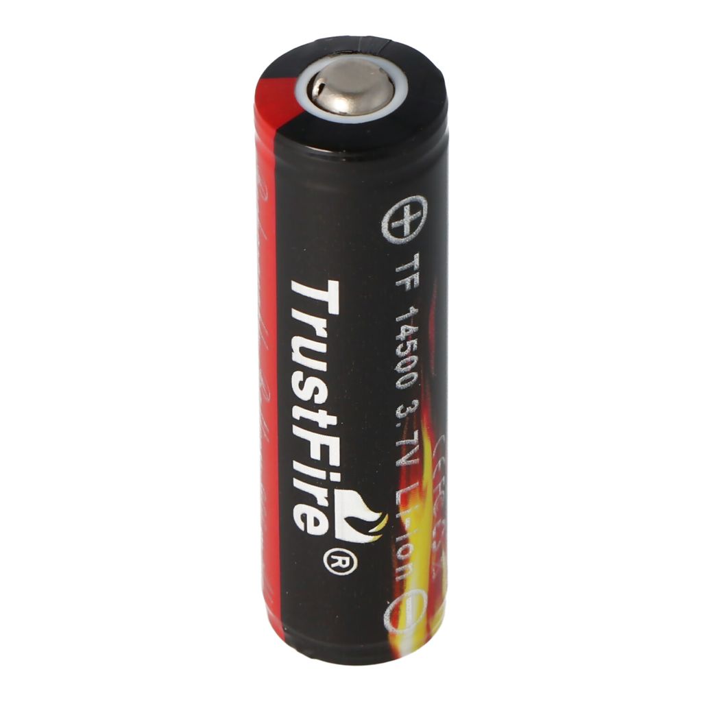 Trustfire 14500 900mAh 3,7V geschützte Li-Ion-Zelle Produktbild 