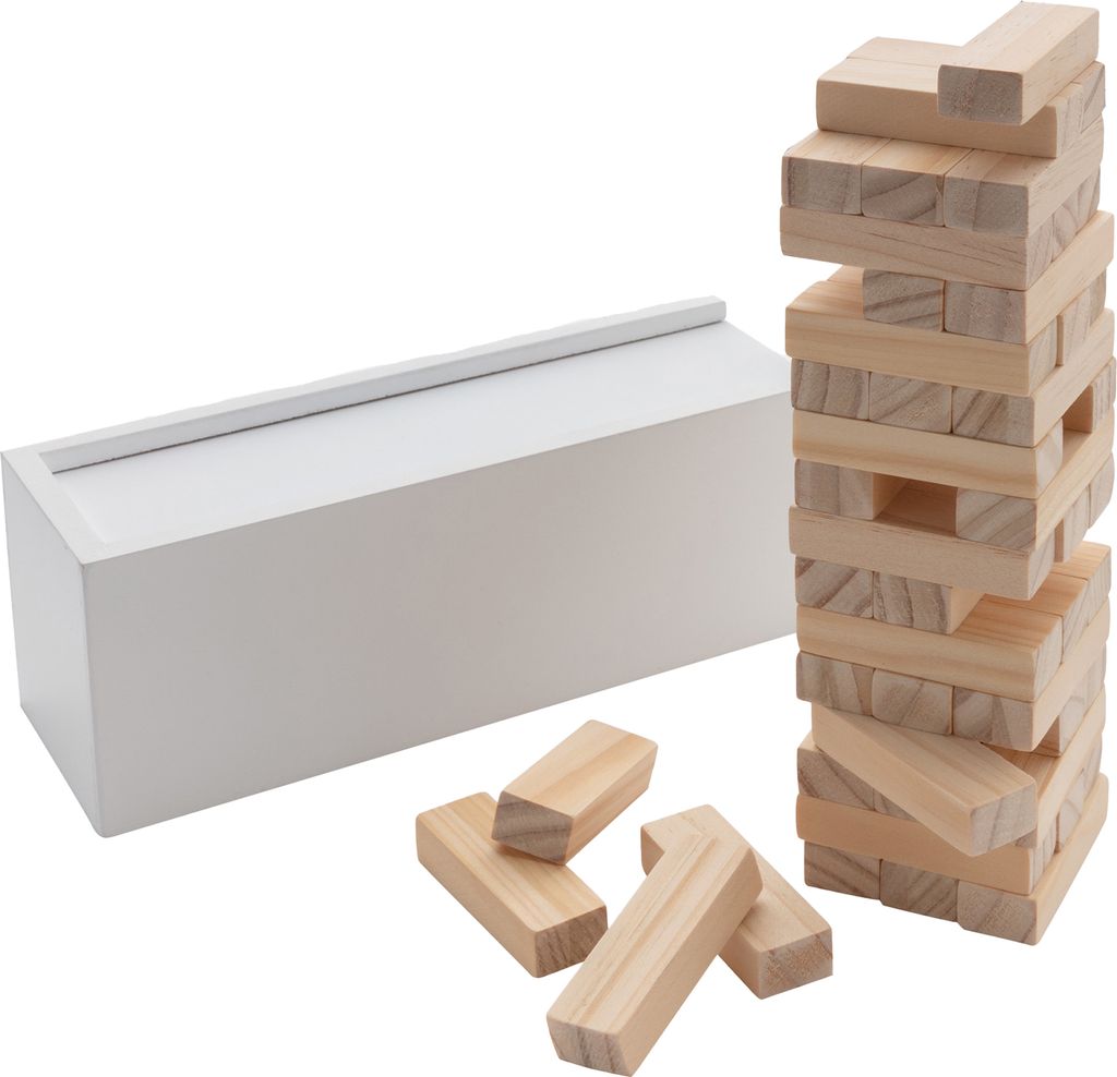 XD Collection - Bausteine "Deluxe Tumbling", Turm Set XD540 (Einheitsgröße) (Weiß)