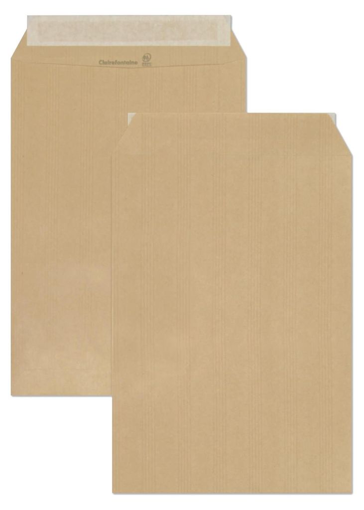 Clairefontaine Tasche Haftkl 229x324 Kraft 90g 3329680775006