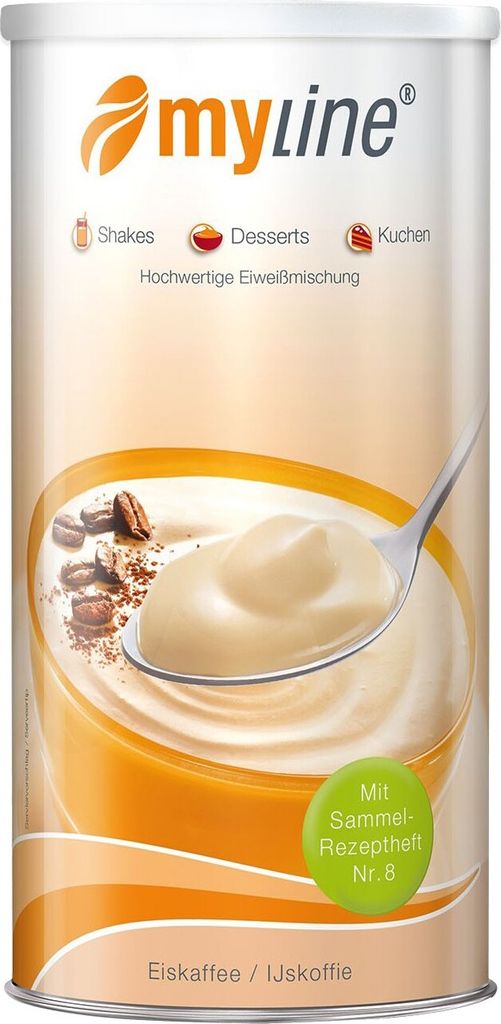 Inkospor Myline Eiweiß 400g Eiskaffee Produktbild 