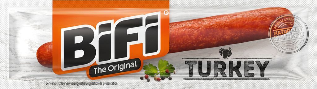 BiFi The Original Turkey Geflügel Mini Salami mit Produktbild 1